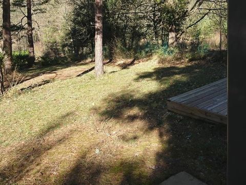 Tente en toile et en bois 4 personnes - Tente Maori - sans sanitaires - terrasse