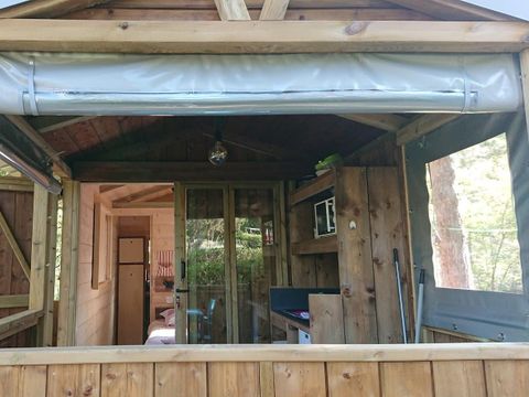 CHALET 2 personnes - Lodge Bois 16m2