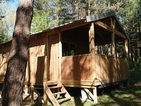 CHALET 2 personnes - Lodge Bois 16m2