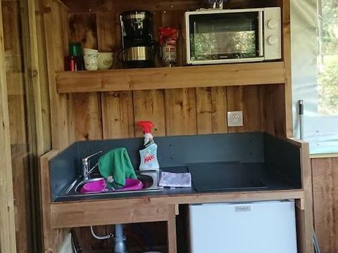 CHALET 2 personnes - Lodge Bois 16m2