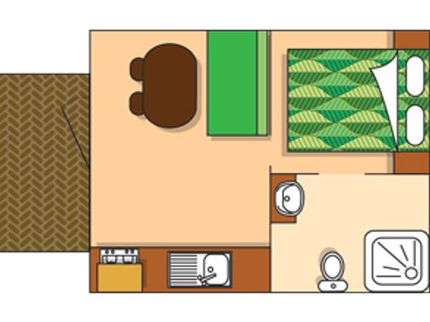 CHALET 2 personnes - Tonga