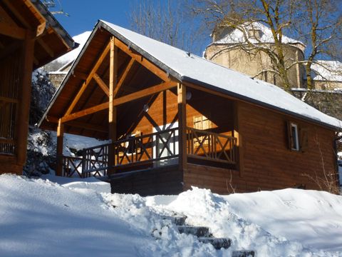 CHALET 6 personnes - Chalet bois 3 chambres TV LV Terrasse couverte