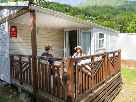 MOBILHOME 5 personnes - ARDIDEN TV LV Terrasse semi-couverte