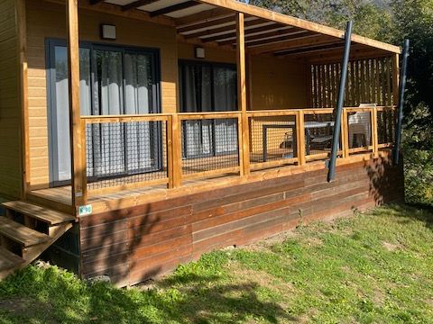 CHALET 4 personnes - Chalet contemporain Edelweiss 2 chambres 2sdb TV LV Terrasse couverte