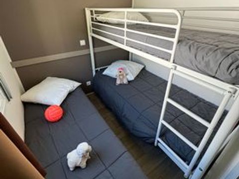 MOBILHOME 5 personnes - Mobil-home Gavarnie 2 chambres  TV LV Terrasse semi couverte