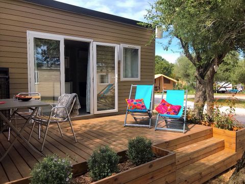 MOBILHOME 2 personnes - Cahita, 1 chambre, Neuf+TV + climatisation