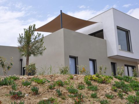 VILLA 8 personnes - CASA PALMA villa avec piscine privée, vue sur étang de La Palme - 4 chambres - grande terrasse bois