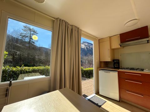 MOBILHOME 2 personnes - Malin 2P - 1  chambre, avec vue montagne