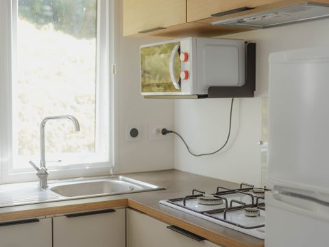 MOBILHOME 2 personnes - Welcome 2P - 1 chambre, avec terrasse couverte