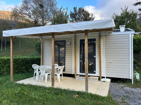 MOBILHOME 2 personnes - Welcome 2P - 1 chambre, avec terrasse couverte