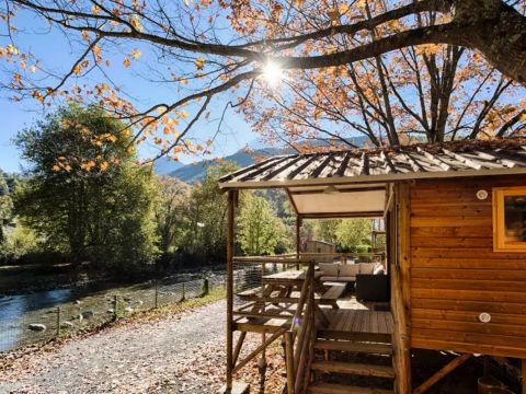 CHALET 5 personnes - Cabane sur Pilotis 3 Pièces 5 Personnes + TV