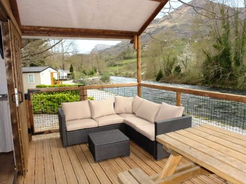 CHALET 5 personnes - Cabane sur Pilotis 3 Pièces 5 Personnes + TV