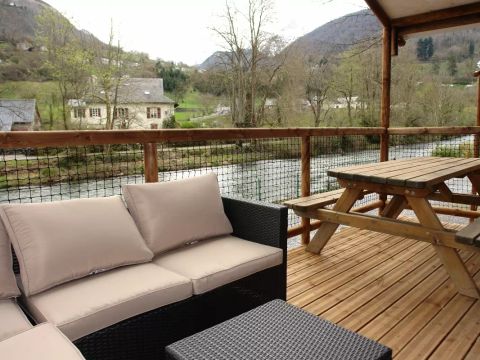 CHALET 5 personnes - Cabane sur Pilotis 3 Pièces 5 Personnes + TV