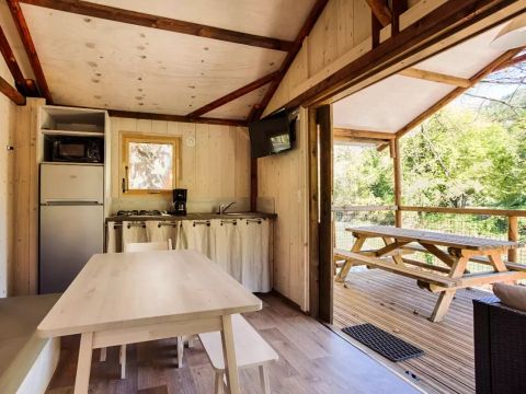 CHALET 5 personnes - Cabane sur Pilotis 3 Pièces 5 Personnes + TV