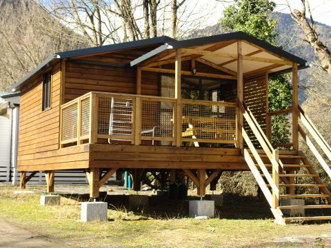 Lodge 5 personnes - Lodge Nature 3 Pièces 5 Personnes + TV