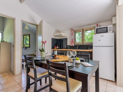 CHALET 6 personnes - Chalet GREEN 35m² / 2 chambres - terrasse