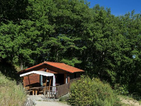 CHALET 6 personnes - Chalet GREEN 35m² / 2 chambres - terrasse
