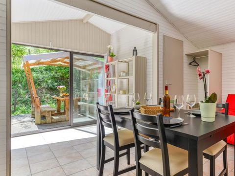 CHALET 6 personnes - Chalet GREEN 35m² / 2 chambres - terrasse