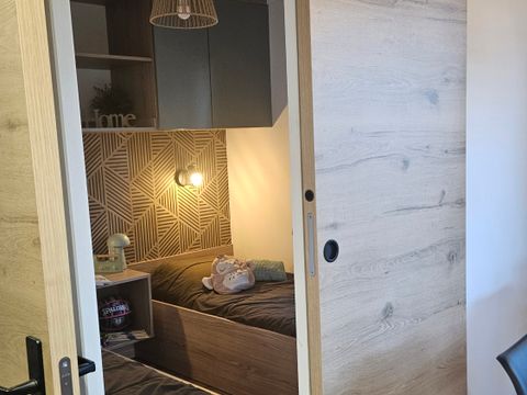 Chalet 5 personnes - Chalet REVE / 2 chambres - Terrasse (adapté pour personnes à mobilité réduite)