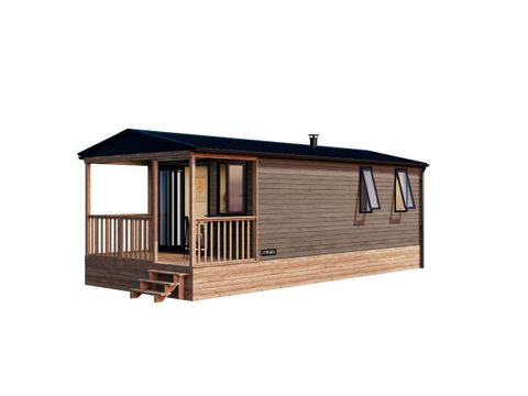 MOBILHOME 4 personnes - Confort Premium Living - Clim/Lave-vaisselle - Draps et serviettes inclus (Animaux Interdits)