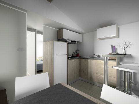 MOBILHOME 4 personnes - Mobile home Tourmalet Draps + serviettes compris