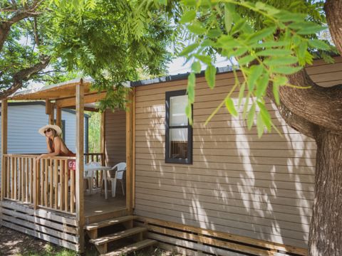 MOBILHOME 4 personnes - Créole 32 m² - 3 pièces - 2 chambres - Climatisation