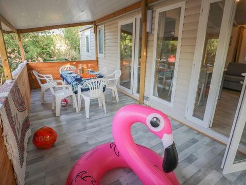 MOBILHOME 6 personnes - Bora-Bora - 38m² - 3 chambres - climatisé