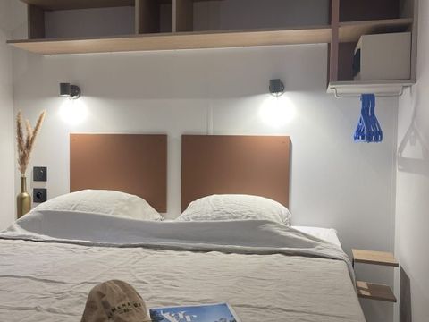 MOBILHOME 6 personnes - Maïao 36 m² - 4 pièces - 3 chambres - Climatisation et TV