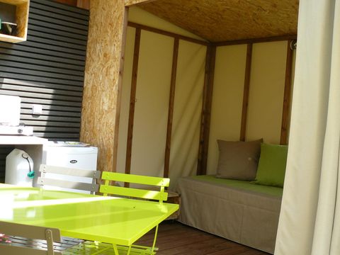 BUNGALOW TOILÉ 4 personnes - Toilé MAORI, sans sanitaires