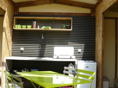 BUNGALOW TOILÉ 4 personnes - Toilé MAORI, sans sanitaires