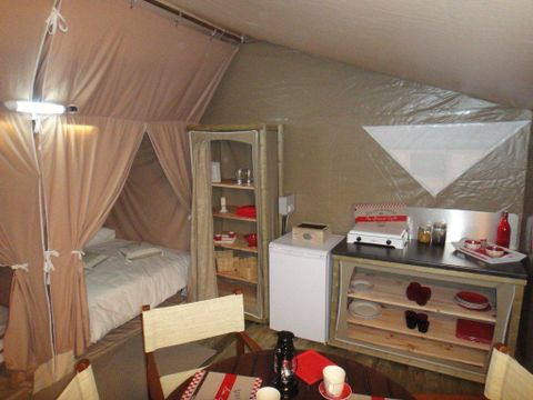 TENTE TOILE ET BOIS 5 personnes - Lodge Canada 