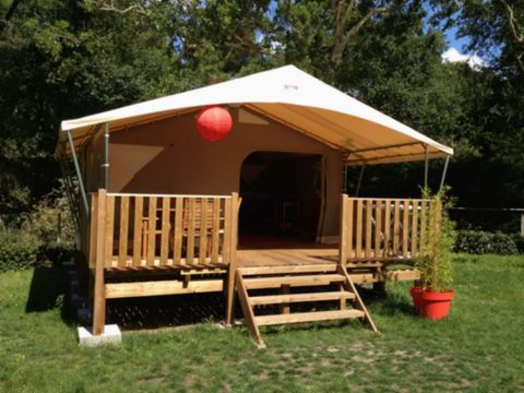 TENTE TOILE ET BOIS 5 personnes - Lodge Canada 