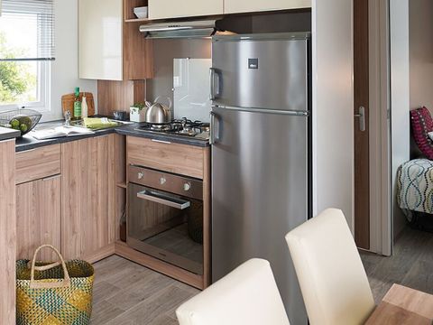 MOBILHOME 6 personnes - Mobil Home 3 chambres Or (Elite 100)