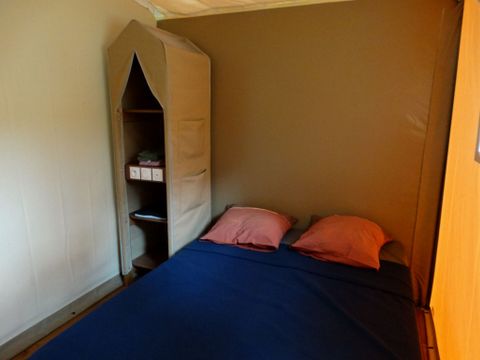 TENTE TOILE ET BOIS 5 personnes - Wood Lodge