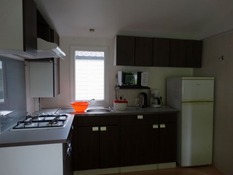 MOBILHOME 6 personnes - Mobil Home 3 chambres Argent (CLIM)