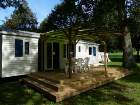 MOBILHOME 6 personnes - Mobil Home 3 chambres Argent (CLIM)