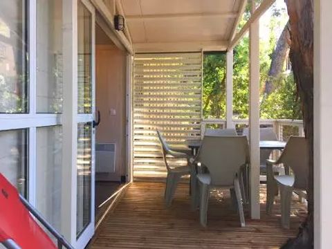 CHALET 5 personnes - Grand Confort Morea 3 Pièces 5 Personnes Climatisé + TV