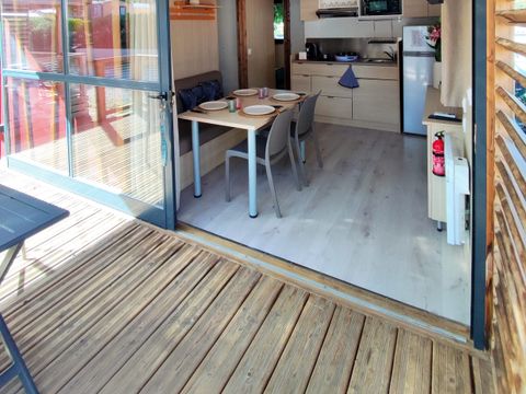 Chalet 5 personnes - Chalet Morea, 25M², 2Ch, Clim, Terrasse