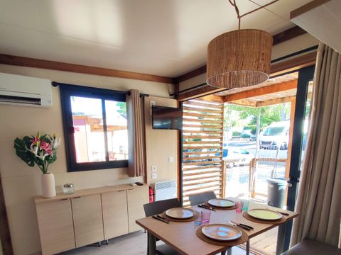 Chalet 5 personnes - Chalet Morea, 25M², 2Ch, Clim, Terrasse