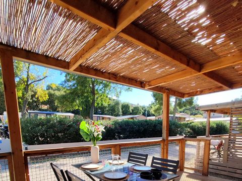 Chalet 5 personnes - Chalet Morea, 25M², 2Ch, Clim, Terrasse
