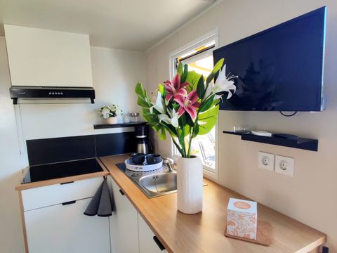 Mobilhome 6 personnes - MH EVASION, 33.3m², 3 ch, clim, Terrasse