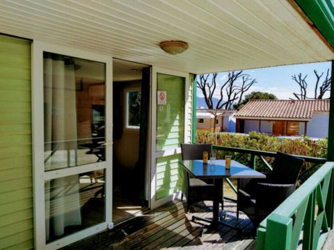 MOBILHOME 2 personnes - TIKI MH 22m² 2 pers. 1 ch