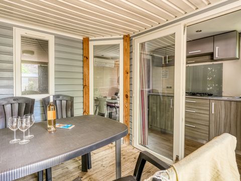 MOBILHOME 6 personnes - CABASSON SUPÉRIEUR