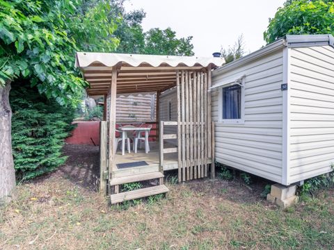 MOBILHOME 3 personnes - TAMARIS  - terrasse couverte