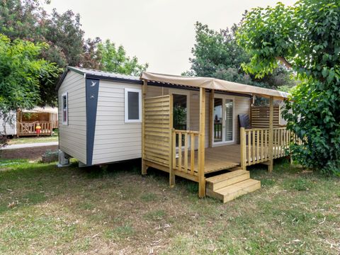 Mobilhome 6 personnes - Mobil-home Les Calanques avec terrasse couverte