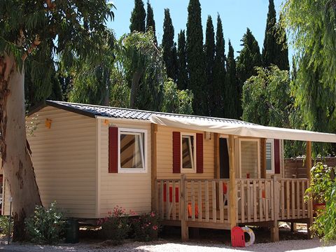 MOBILHOME 2 personnes - Mobil-home Corail - 26m² - 2 chambres + Terrasse couverte