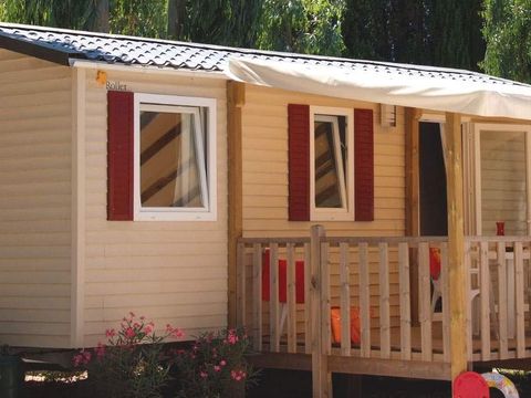 MOBILHOME 4 personnes - Mobil-home Corail - 26m² - 2 chambres + Terrasse couverte