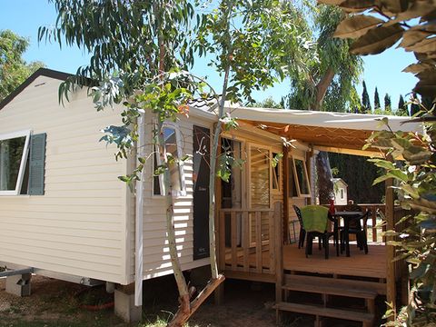MOBILHOME 4 personnes - Mobil-home Océane - 26m² - 2 chambres + Terrasse couverte