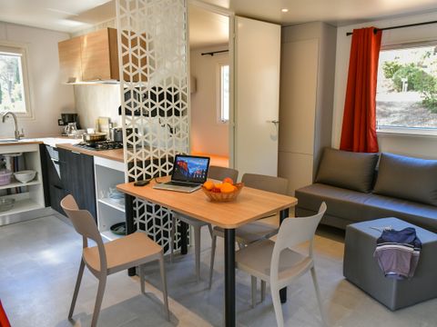 MOBILHOME 8 personnes - 3 chambres - CLIM - LV