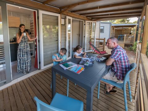 Mobilhome 8 personnes - 3 chambres - CLIM - Lave-vaisselle